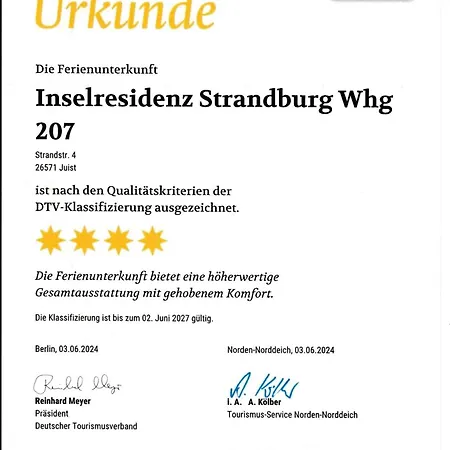 Apartamento Strandburg 207 *