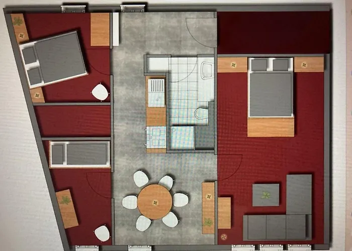 公寓 Strandburg 207 于斯德