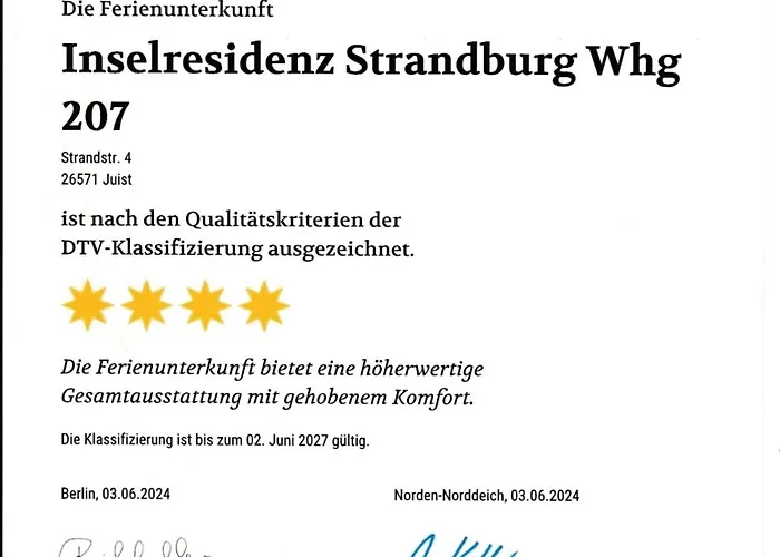 公寓 Strandburg 207 *